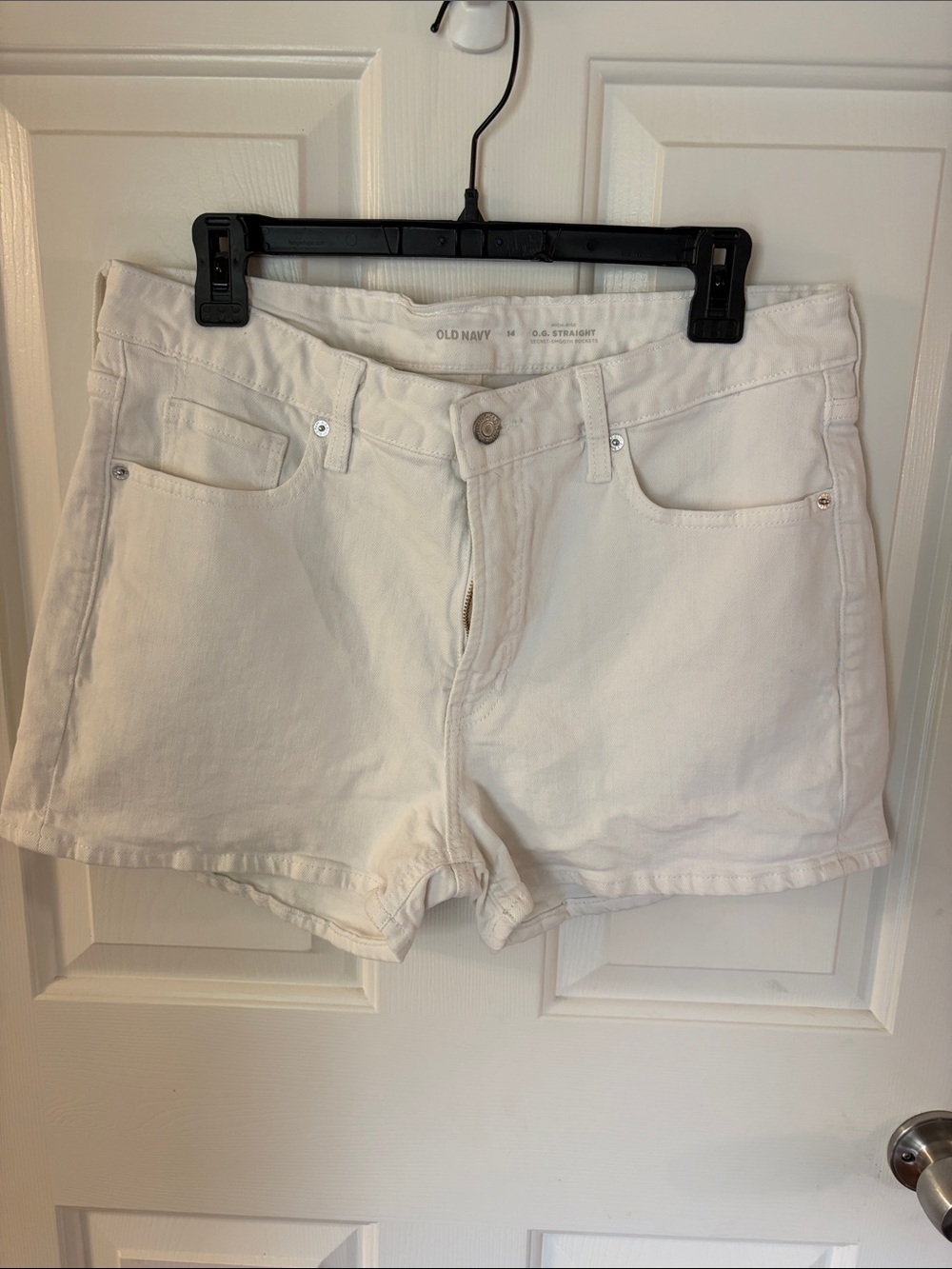 Old Navy White Denim Shorts